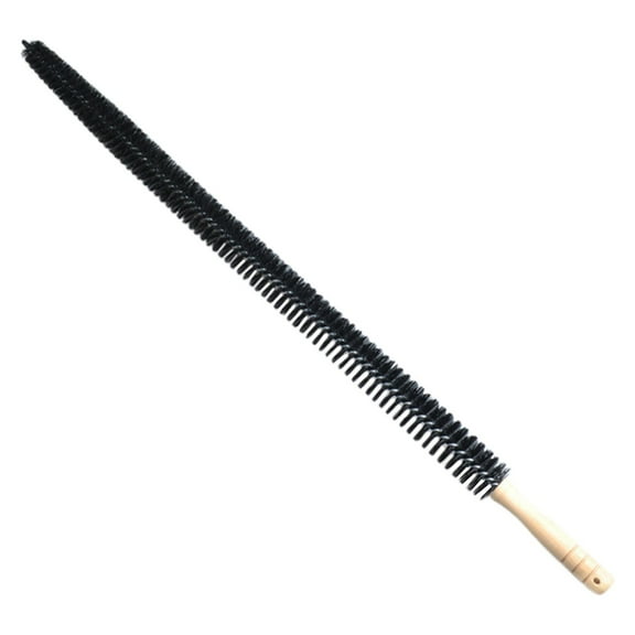 MOQIN Dryer Cleaner Vent Brush,30" Long Flexible Dryer Vent Cleaner &Refrigerator Condenser Coil Brush Auger Clothes Lint Trap Remover,Dryer Vent Vacuum Hose Attachment,Crevice Cleaning Brush