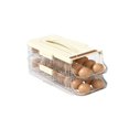 thumbnail image 2 of XMMSWDLA Flippable Egg Holder For Refrigerator, 3 Layer Egg Storage Container Refrigerator Side Door Large Capacity Container Clear Organizer 30 Count 2 of 13