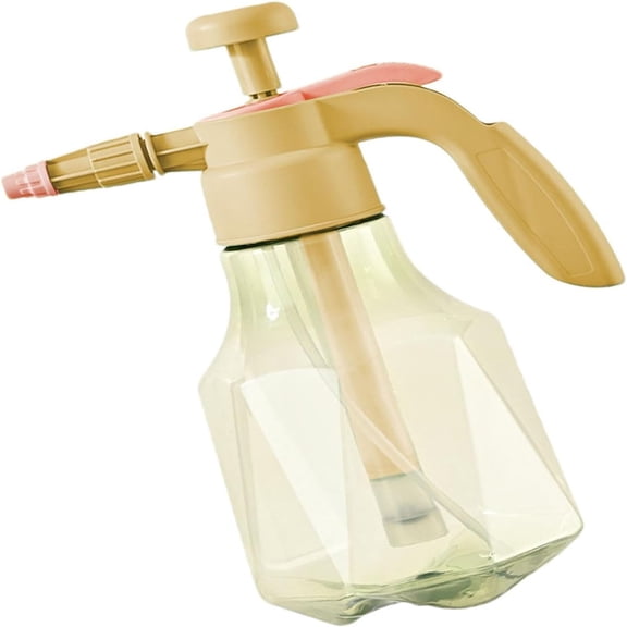 MOQIN Fine Mist Spray Bottle 1.5L, Hand Held Pressure Plant Mister with Top Pump, Empty Water Sprayer Watering Can for Indoor and Outdoor Gardening and Home Cleaning