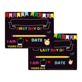 thumbnail image 1 of MOQIN First Day and Last Day of School Chalkboard Sign, Reusable Wooden 1st Day of Preschool/Kindergarten Photo Props,10 x 12 Inch Back to School Decorations, 1 of 9