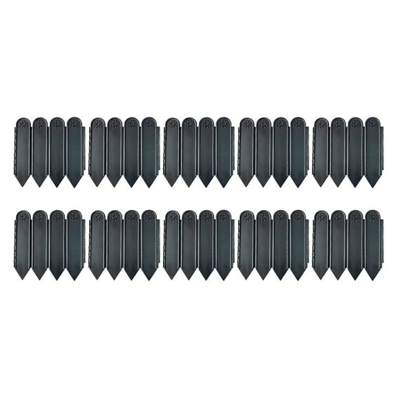 MOQIN Garden Edging Border, 6 inch X 6.6ft Garden Landscape Edging Borders, Easy Installation Border Board for Courtyard, Vegetable Garden Beds,Landscaping, Flower Beds, Weather-Resistant