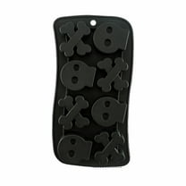 MOQIN Halloween Chocolate Mold Pumpkin Witch Hat Skull Shape Silicone Mold for Chocolate Candy Gummy Jello Ice Cube Melt Biscuits Cake Decoration Silicone Baking Mold for Halloween Party Props