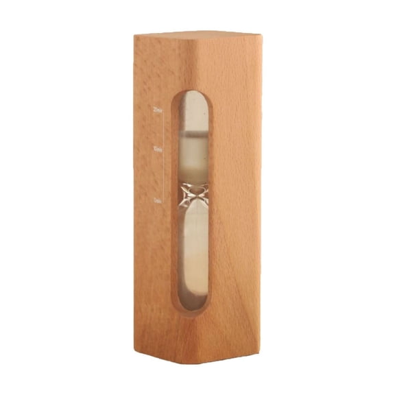 MOQIN Hourglass Timer, Wooden Hourglass Timer Modern Vintage Hour Timers Birthday Gift for Men & Women Time Management Tools for Home Desk Decor