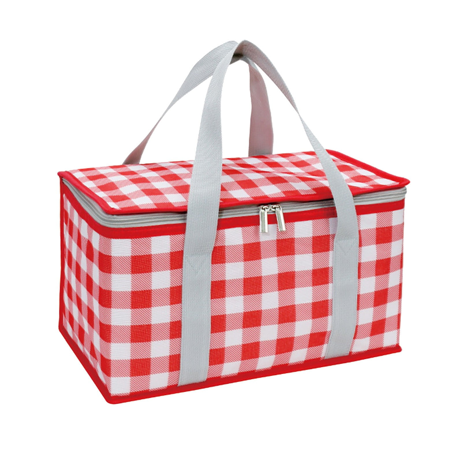 MOQIN Insulated Picnic Baskets, Cooler Bag, Shopping Basket, Portable