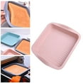 thumbnail image 1 of MOQIN Kitchen 8x8 Baking Pan, Non Stick Ceramic Square Cake Pan for Oven, with Silicon Handle for Oven, Microwave, Freezer, 1 of 5