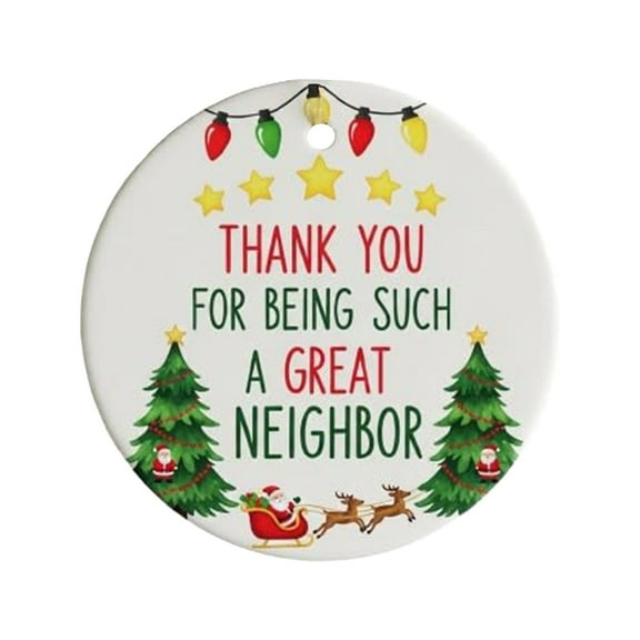 MOQIN Thank You Gifts for Women Men, Holiday Thank You Christmas Tree Keepsake, Appreciation Gift for Friends Family Teacher Christmas Decor, Ornaments for Christmas Tree