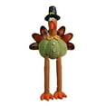 thumbnail image 1 of MOQIN Thanksgiving Tabletop Decor - Stuffed Turkey Animal Plush Doll Kit - Pilgrim Turkey Decor for Autumn Harvest Home and Tabletop Centerpieces Ornaments, 17 inch, 1 of 9