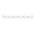 thumbnail image 1 of MOQIN Necklace Organizer - Easy-Install 13.6"x1.4" Hanging Holder Wall Mount with 12 Necklace Hooks, for Hanging Necklace, Jewelry, Bangles, Bracelets and Rings, Best Gifts for Girls and Women, 1 of 1