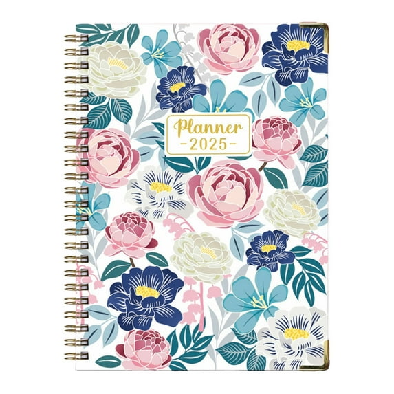 MOQIN Planner 2024-2025, Agenda Dated August 2024 - December 2025, Weekly Planner & Monthly Calendar, Stickers, Pockets, Bookmark, and Planning Stickers
