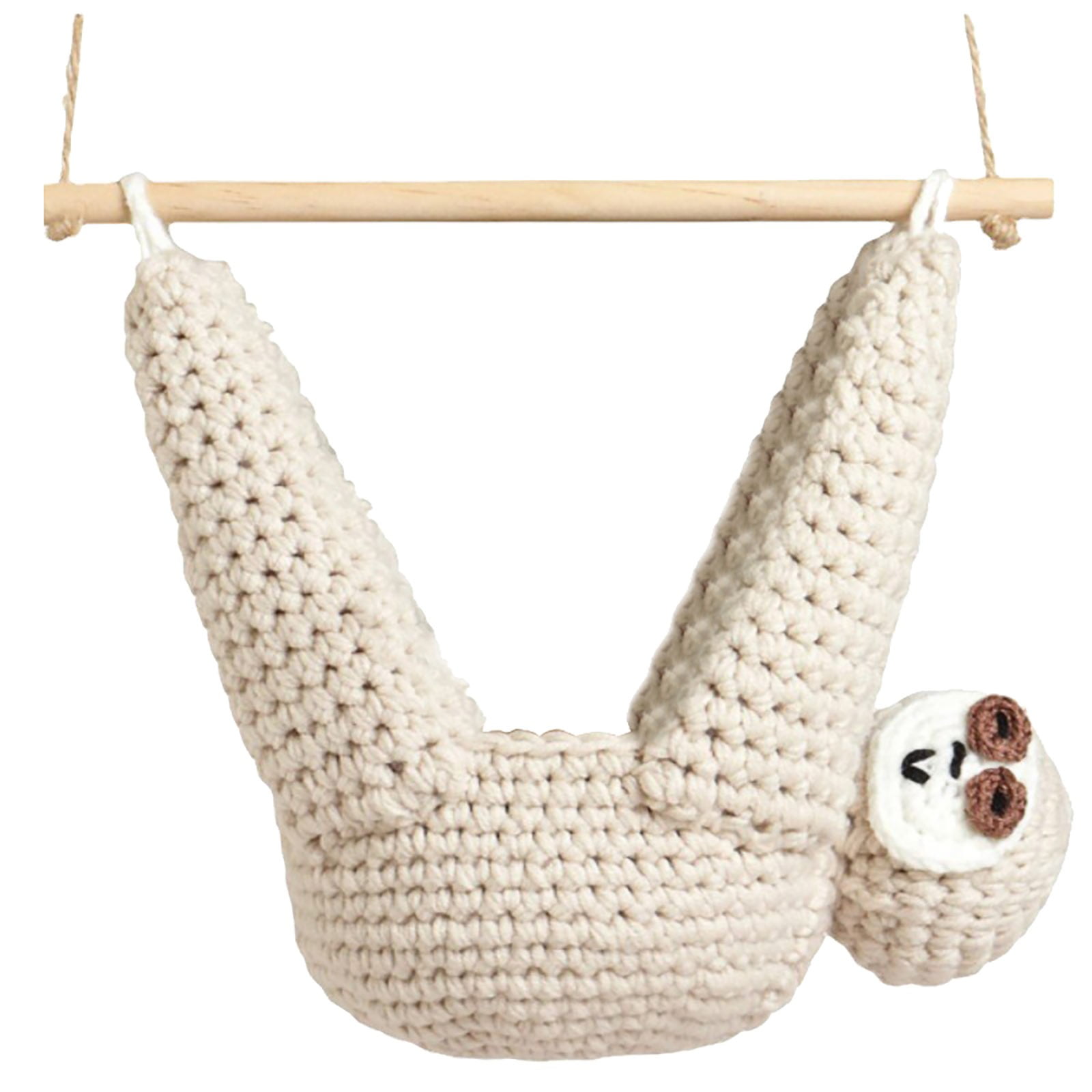 MOQIN Plant Hanger Crochet Sloth Hanging Planter Animal Wall Plant Holder  Indoor Outdoor Hanging Planter Sloth Plant Hanger Home Decor for Sloth  Lovers - Walmart.com