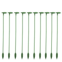 MOQIN Plant Stake Support -10Pack,Garden Single Stem Support Stake Plant Cage Support Rings,Single Stem Plant Support Stakes for Plant Flowers,Amaryllis,Orchid,Peony,Lily,Tomatoes,Vegetable
