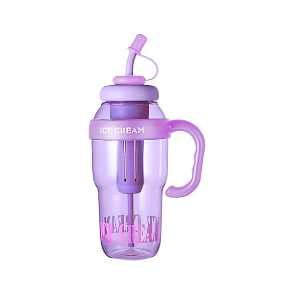 MOQIN 40 oz Plastic Tumbler with Handle, Leak-proof Flip Straw, Gym Sports Water Bottle,Reusable Large Cups Tumbler with Straw and Lid, Stylish Sports Cup