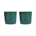 thumbnail image 1 of MOQIN Plastic Plant Pots, 10" Thickened Plant Pots Set Of for Indoor Plants with Drainage Holes and Saucer Decorative Plastic Planters for Outdoor Garden, 1 of 4