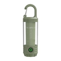 MOQIN Portable LED Camping Lantern Lightweight Waterproof Solar USB Rechargeable LED Flashlight Survival Kits for Indoor Outdoor Home Emergency Light Power Outages Hiking Hurricane