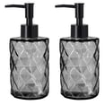thumbnail image 1 of MOQIN Refillable Cosmetic Pump Dispensers, Glass Bottles with Pump Dispenser, Refillable Bottle, BPA-Free for Body Wash, Moisturizer, Liquid Soap, Massage Oil, with a Clear Pump 2-Pack, 1 of 7