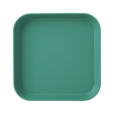 MOQIN Round Tray, Cafe Fast Food Cafeteria Tray, Household Food Grade 5.7 Inch Table Garbage Plate Snack Dessert Fruit Cake Dish Creative Home Kitchen Storage Tray