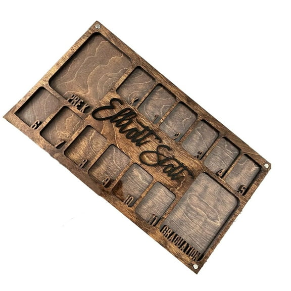 MOQIN School Picture Frame Pre-k to 12,School Years Picture Frame Prek-12 for Graduation Gifts&Party Decor,Wooden School Photo Frame Pre-k-12&Collage Frame