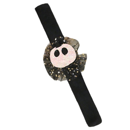 MOQIN Stuffed Animal Plush Slap Bracelets Halloween Party Favors Kids, Snap Bracelets Bulk Wristband, Birthday Exchange Gift Pinata Filler Goodie Bag Stuffer Halloween Party Supplies Decor