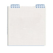 MOQIN Top Bound Spiral Notebook,Thick Plastic Hardcover Grid Paper,Graph Paper Grid Notebook Steno Pads Memo Notepads Grid Paper for Writing Sketching Drawing Office Supplies -7.9x7.6 In