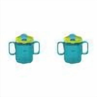 MOQIN Tumbler with Lid and Straw, Adult Sippy Cups for Elderly 10 oz Sippy Cup with 2 Handles No Spill Cups for Adults Straw Cups Dysphagia Cups for Disabled Patients