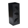thumbnail image 1 of MOQIN Umbrella Stand Rack for Entryway, Black Square Metal Umbrella Holder, Free Standing Umbrella Storage Organizer Bin for Home Office Hotel Decor, 6.3 x 16.5 Inch, 1 of 9