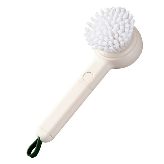 MOQIN Vegetable Cleaner Brush Fruit Scrubber Brush Good Grip Long Handle Food Cleaning Brush Multifunctional Kitchen Gadgets with Peeler Veggie Wash Brush