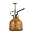 thumbnail image 1 of MOQIN Vintage Glass Plant Mister Bottle –7 OZ Plant Spritzer Watering Can, Bronze Plastic Top Pump,Gradient Retro Sprayer for Succulents, Orchids & Indoor Plants, Hand Pump Watering Can, 1 of 8