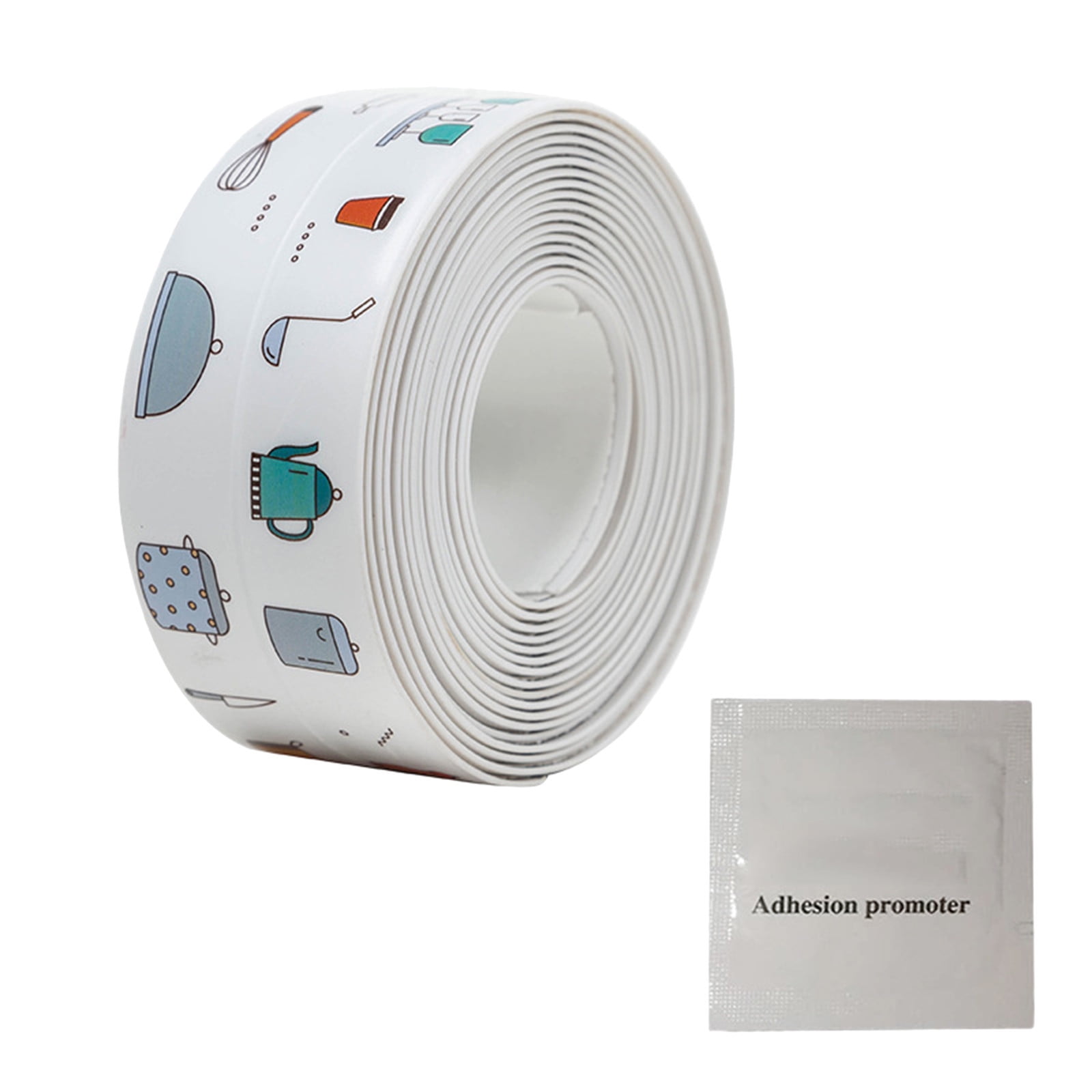 MOQIN White Caulk Tape for Bath & Kitchen,Caulking Tape for Bathroom