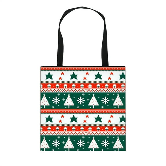 MOQIN Women Christmas Handbag Single Shoulder Bag Large Satchel Handbag Tote Bags Purses Work Bag Ladies Zippered Weekend Shopping Bag Christmas Gifts for Women