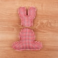 thumbnail image 1 of MOQLOM Easter Fabric Bunny, 1pc Easter Rustic Rabbit, Table Top Rustic Farmhouse Decor for Desk Counter Tiered Tray Home Exquisite Soft Craft, Red, 7.87×5.11 inch, 1 of 3