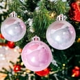 thumbnail image 1 of MOQLOM Shiny Pearly Christmas Ball Ornaments, 16Pcs 1.58in Faux Glass ball for Xmas Tree Christmas Decoration(Pink), 1 of 6