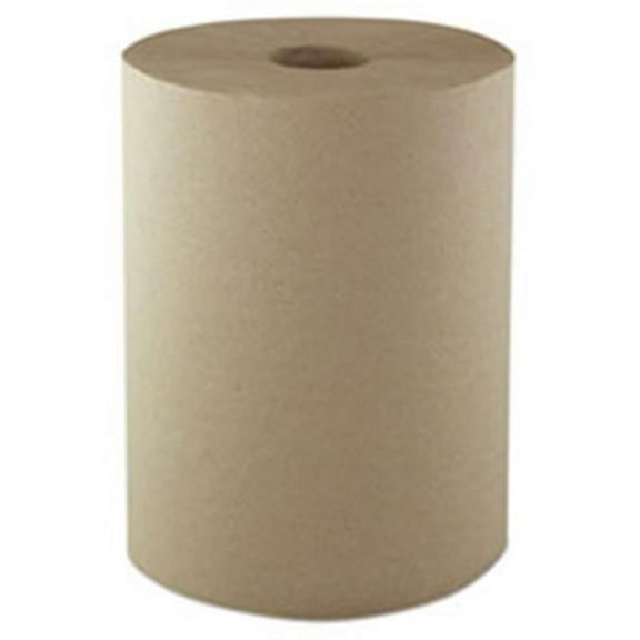 MOR 1-Ply Kraft Hardwound Roll Towels - 10 x 800 ft.