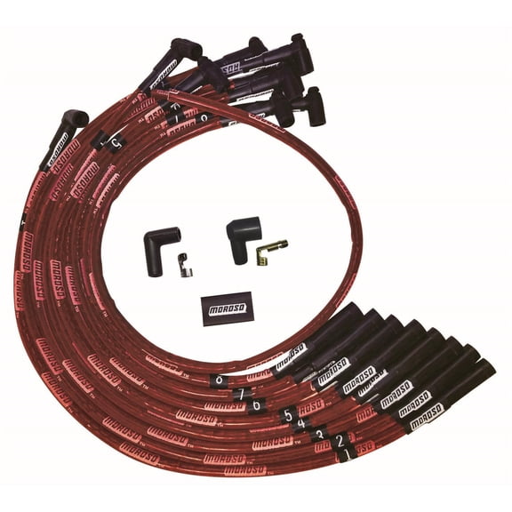 Ultra Plug Wire Set Bbc Over V/C Red