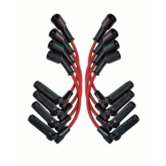 Moroso 52034 Ultra Series Red Spark Plug Wires, Fits/For Gm Ls, 11" Length, 90