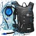 thumbnail image 1 of MORABI Insulated Hydration Backpack, with 2L BPA Free Water Bladder, USB Port, Compass, Fire Starter Kit. Perfect for Running Biking Hiking Cycling Climbing Skiing, 1 of 7
