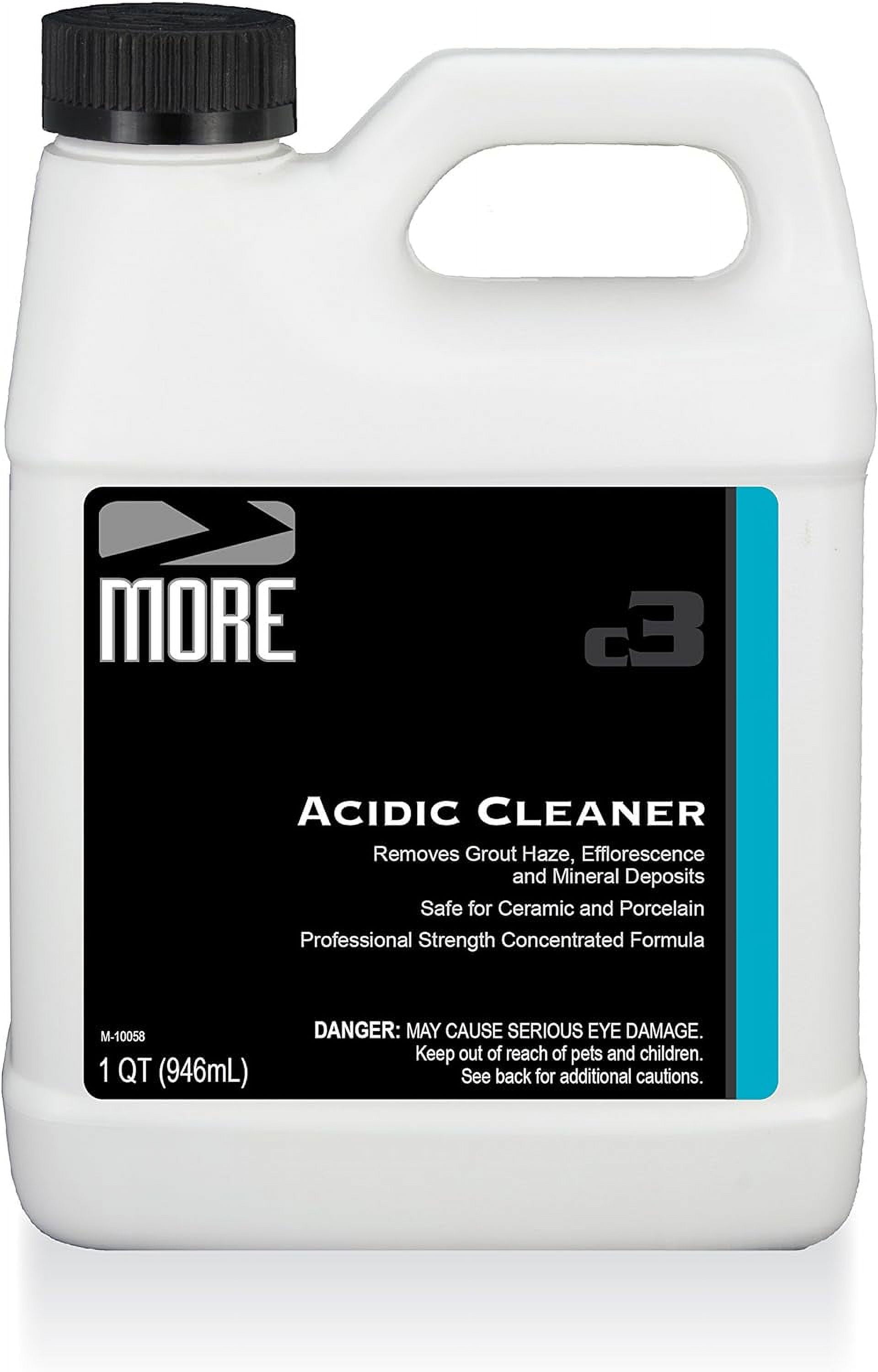 MORE Acidic Cleaner Professional And Concentrated For Cleaning Natural
