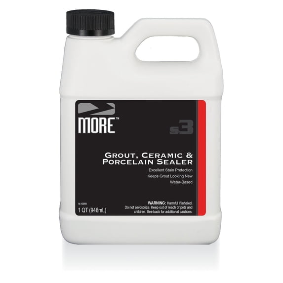 MORE Surface Care Grout, Ceramic & Porcelain Sealer, Quart (32 oz)