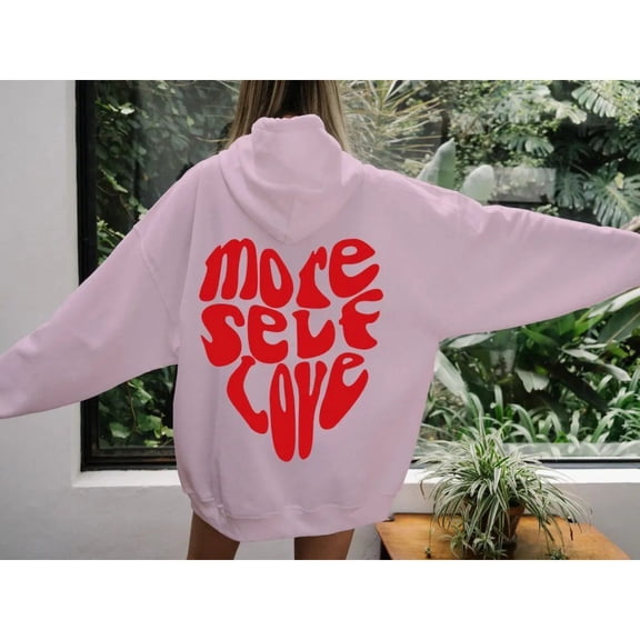 MORE SELF LOVE New arrival letter pattern retro printed top