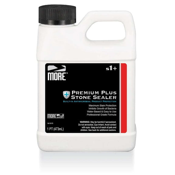 MORE Surface Care Premium Plus Stone Sealer, Pint (16 oz)