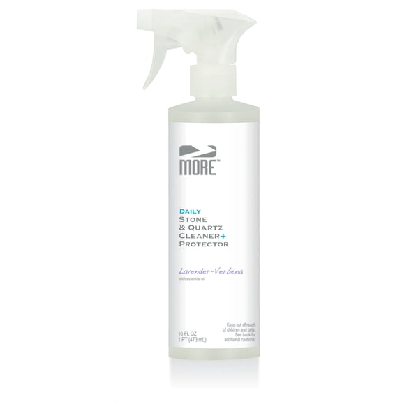 MORE Surface Care Stone & Quartz Cleaner + Protector Antimicrobial, Lavender-Verbena, 16 oz