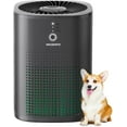 MORENTO Air Purifiers for Bedroom, HEPA Filter for Smoke, Pet Dander