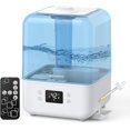 MORENTO Humidifiers for Bedroom, 4.5L Top Fill Humidifiers for Large