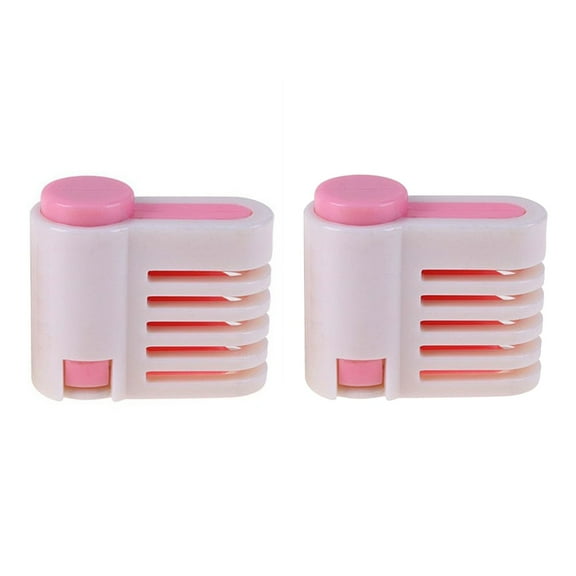 MORESEC under $5 2Pcs Cake Slicing LevelerEven Cake Slicing Leveler Tool, 2-Piece Set for Uniform Cake and Bread Layers, Baking Kitchen Gadget with Serrated Knife Guide