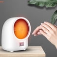 thumbnail image 1 of MORESEC under $5 2Pcs Ceramic Space Heater, Portable Mini Heater with Overheat Protection, Fast Heating Fan for Office & Home Desk Use, Energy Efficient Personal Warmer, 1 of 7