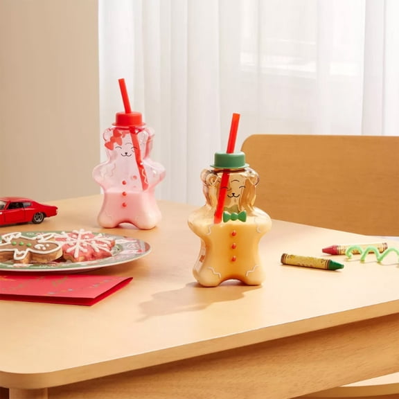 MORESEC under $5 2Pcs Cute Bear Mug 500ml, Ceramic Drinkware for Hot Cold Beverages, Home Office Cup with Lid Handle, Dishwasher Safe Coffee Tea Cup Gift, 16oz Capacity Bear Shaped Mug