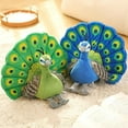 thumbnail image 1 of MORESEC under $5 2Pcs Plush Peacock Toy, Soft Plush Stuffed Peacock, Realistic Details, Super Soft Material, Cuddly Companion for Kids, Bedroom Decor, Car Decoration, Gift for All Ages, 1 of 9