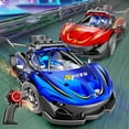 thumbnail image 1 of MORESEC under $5 2Pcs Remote Control Race Car, High-Speed 1:18 Scale RC Drift Car with Cool Lights, 2.4G Remote for Stable Control, Rechargeable Battery for Indoor and Outdoor Play, 1 of 9