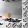 thumbnail image 1 of MORESEC under $5 4Pcs PVC Self-Adhesive Wallpaper, Self-Adhesive Kitchen Backsplash Wallpaper, Oil Proof Aluminum Foil Sticker, Heat Resistant Stove Countertop Cover, Peel Stick Cabinet Liner, 1 of 9