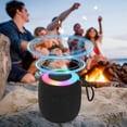 thumbnail image 1 of MORESEC under $5 Bluetooth Speaker, Wireless Bluetooth Audio Heavy Subwoofer,Portable Mini Speaker Outdoor Car Use,Desktop Home Party Sound System,Rich Bass Compact Music Player, 1 of 6