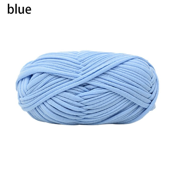 MORESEC under $5 DIY Crochet Yarn, DIY Crochet Yarn Bulk Cotton Rope, Hand Knitting Basket Making Material, Thick Blanket Weaving Thread, Home Craft Wool for Beginners